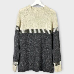 Celtic & Co Donegal Wool Mock Neck Sweater